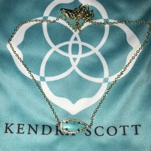 Kendra Scott Gold Pendant in Turquoise Magnesite